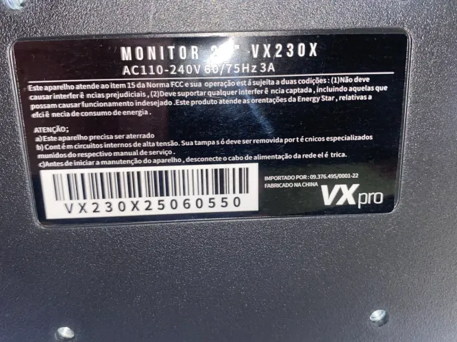 Monitor vxpro 23p