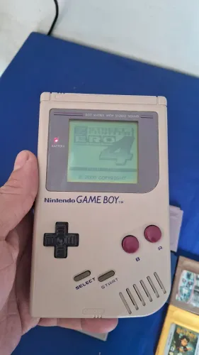 Game boy clássico + jogos