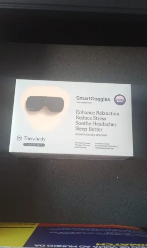 Óculos para massagem e relaxamento(aceito proposta)novo lacrado a pronta entrega 