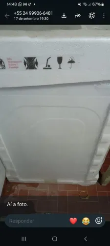 Maquina de lava na casa