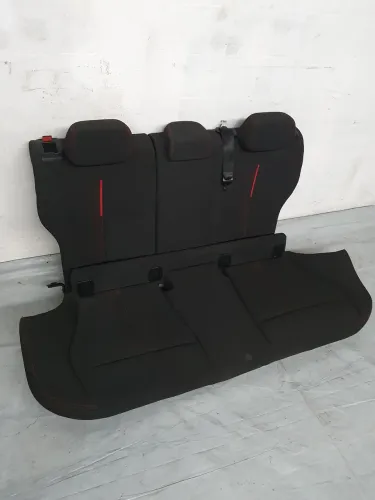 Banco Traseiro Bmw 118i Sport Motosport Tecido F20 13 14 15 Preto