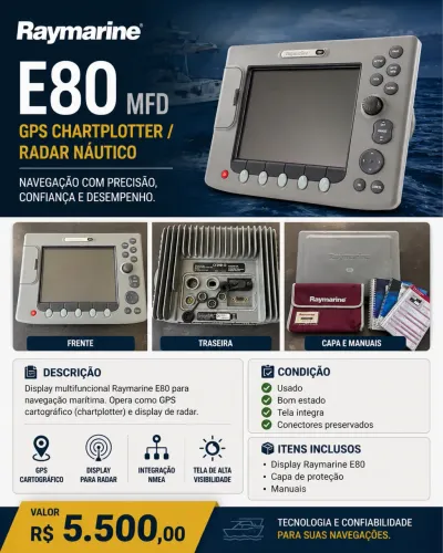 GPS RAYMARINE SONAR RADAR