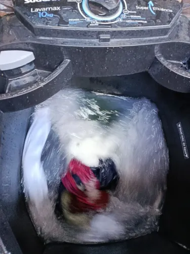 máquina de lavar semi automática