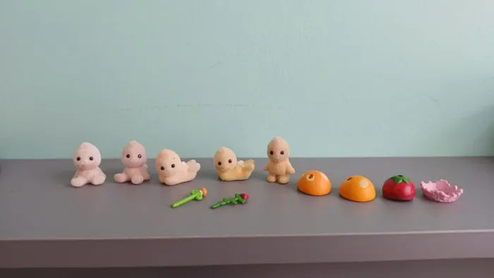 Lote de 5 fadas sylvanian families e acessórios