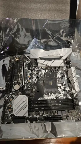 Placa mãe ASROCK B450M Steel Legend