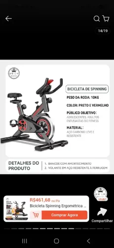 Bicicleta ergométrica