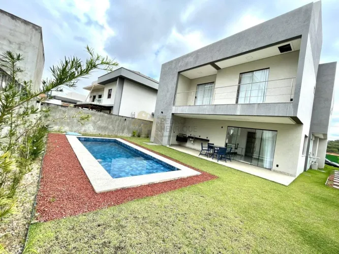 Casa em Condomínio para Locação em Camaçari, Alphaville (Abrantes), 4 dormitórios, 4 suíte