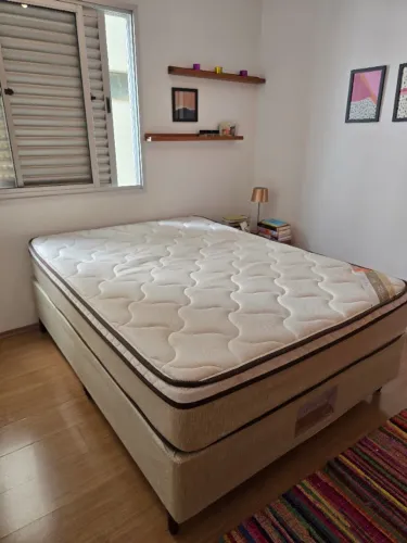 Cama Box + Colchão Casal - Castor