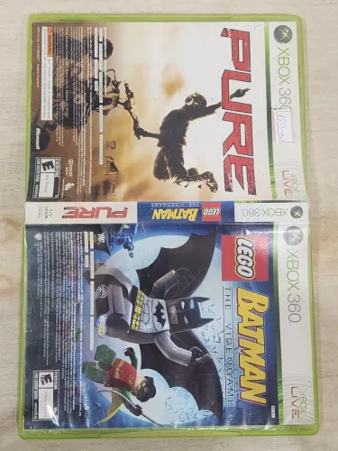 Lego Batman e Pure  em um combo de jogos para xbox 360