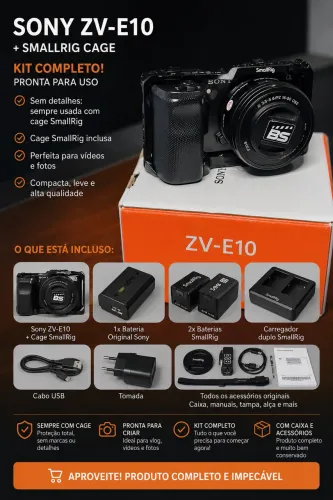 Câmera zve10