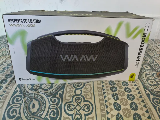 Caixa de som Alok Hiperboom 1000