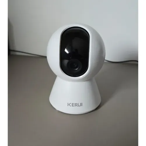 Câmera IP WiFi KERUI 5MP para Segurança Residencial Interna com Rastreamento Automático In