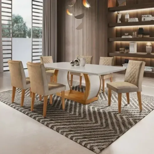 Mesa de Jantar 6 lugares - Seminova