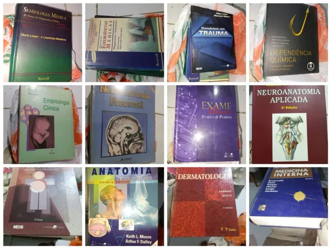 Livros de Medicina humana