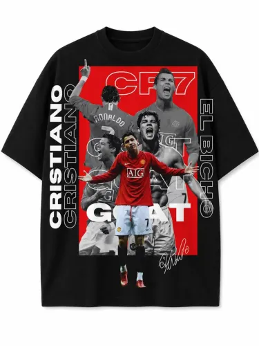 camisa Oversized Cristiano Ronaldo