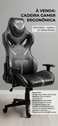 Cadeira Gamer DPX