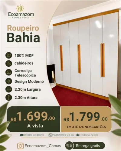 Guarda Roupa Casal Grande