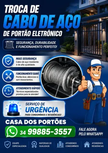 Reparos Urgentes em Portão Eletrônico