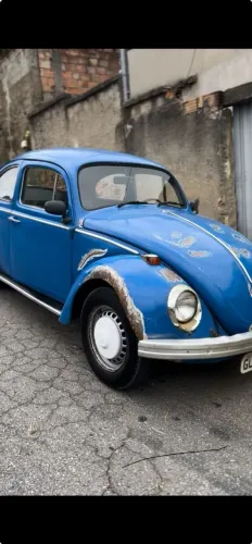 4 Rodas de fusca 4 furos com pneus e calotas