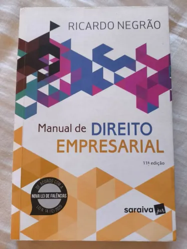 Livro de Direito Empresarial ( ACEITO TROCAS)