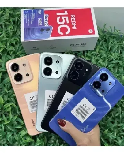 Redmi 15C 256gb 8 ram 4G- R$1.099,00 Preto, azul NOVO GARANTIA DE 6 MESES PELA LOJA