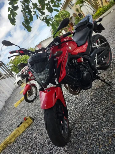Cb500f 2018 honda 27 mil reais