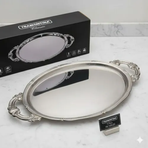 Bandeja Inox Tramontina Classic