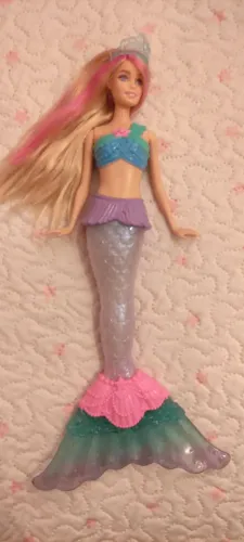 Barbie Sereia Dreamtopia Luzes e Brilhos Original Mattel - Estado de Novo!