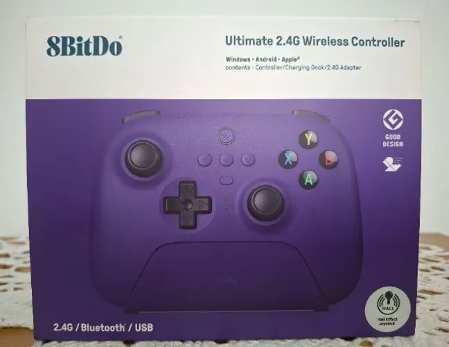 Controle 8BitDo Ultimate Wireless Usado - Funcionando - Com Detalhes