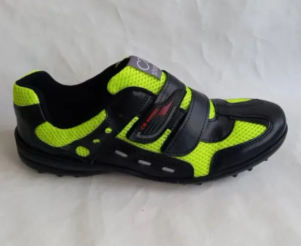 Sapatilha Bike Adventure Velcro Crshoes verde numeração 43
