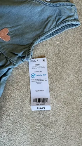 Roupa para bebê 18 meses Carters