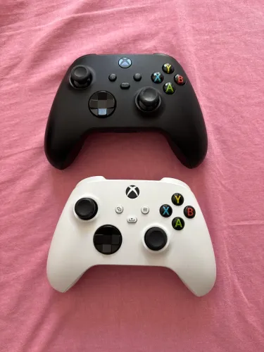 Controle Xbox Series X/S Original (Preto ou Branco) - Excelente Estado. 