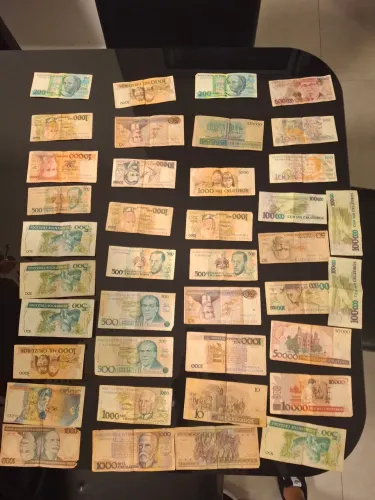 VENDE-SE NOTAS ANTIGAS