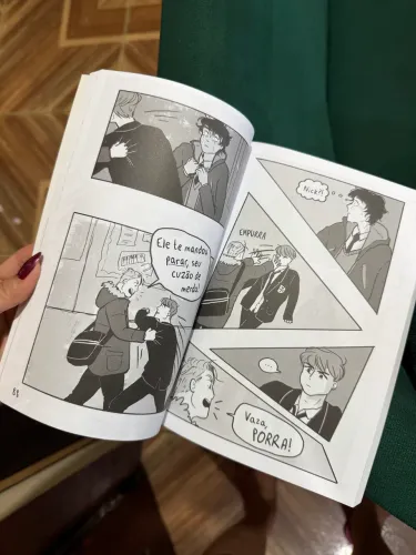Livro Heartstopper (Dois garotos em encontro)