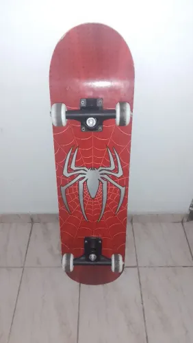 Skate Iniciante Homem Aranha