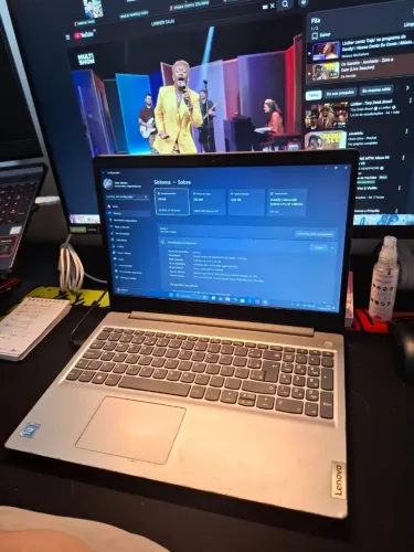 NOTEBOOK LENOVO ideapad 3 / SSD 120G / 4Gb / WINDOWS 11/ Usado