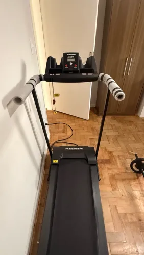 KIT ACADEMIA EM CASA - ESTEIRA ATHLETIC + MUSCULAÇÃO | R$ 1.500