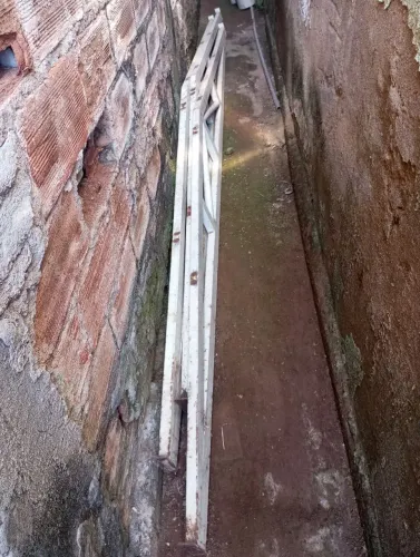 Tesoura metálica para estrutura