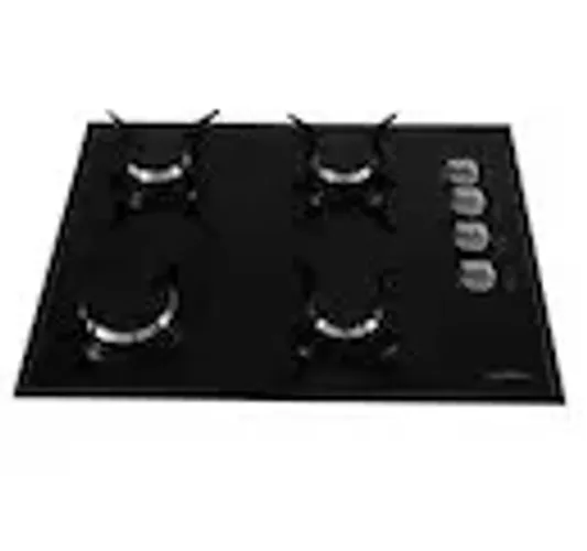 Cooktop a Gás Britânia 4 Bocas BCT4P Bivolt - Preto