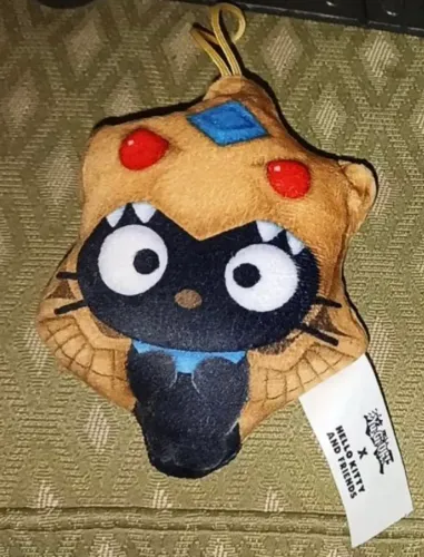 boneco Plush coleção Yu Gi oh! Hello Kitty and Friends impecável