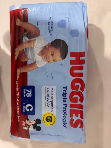 Fralda Huggies Tripla Proteção