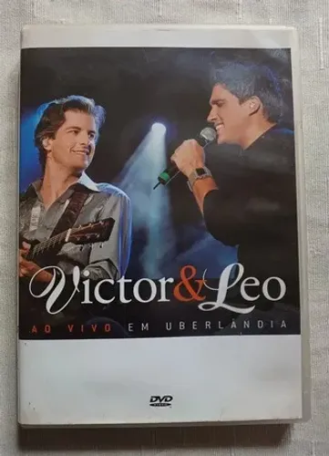 DVD Victor & Leo - Ao Vivo Em Uberlândia - Excelente Estado
