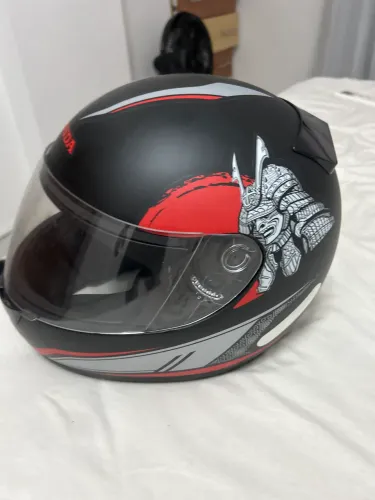 Capacete Honda HFS Samurai Preto Fosco - Original