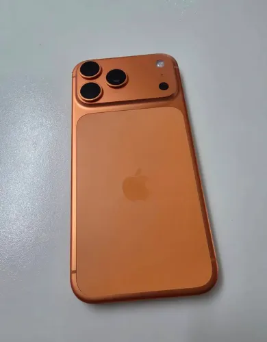 iPhone 17 Pro Max 256GB LARANJA, BATERIA 100%, 0 CICLO de carga 