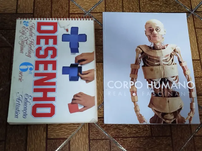 Corpo Humano Real e Fascinante, Caderno de Desenho