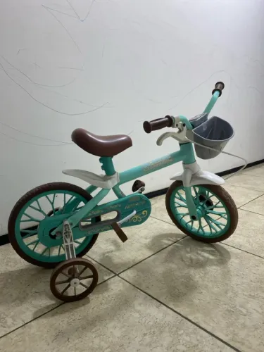 Bicicleta Aro 12 Antonella Baby Nathor + Patinete de Brinde