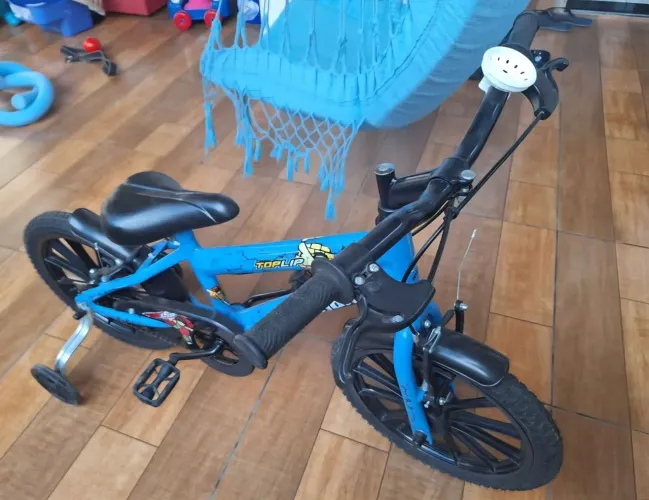 Bicicleta Infantil Aro 16 cor Azul