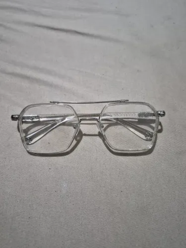 Óculos transparente aviador