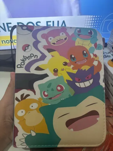 Fichário Para cartas pokemon tcg