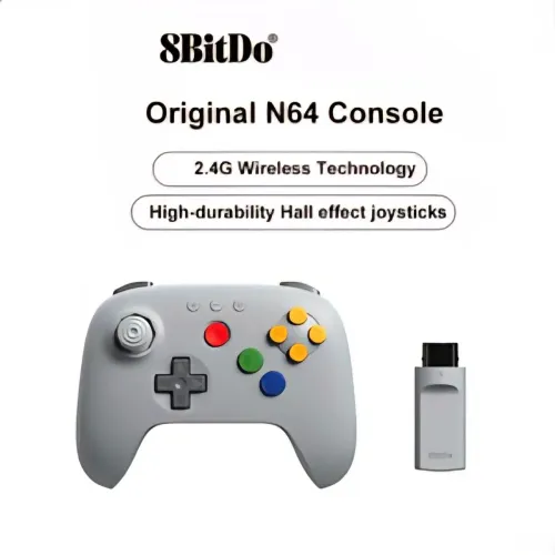 Controle 8BitDo Edição Nintendo 64 lacrado